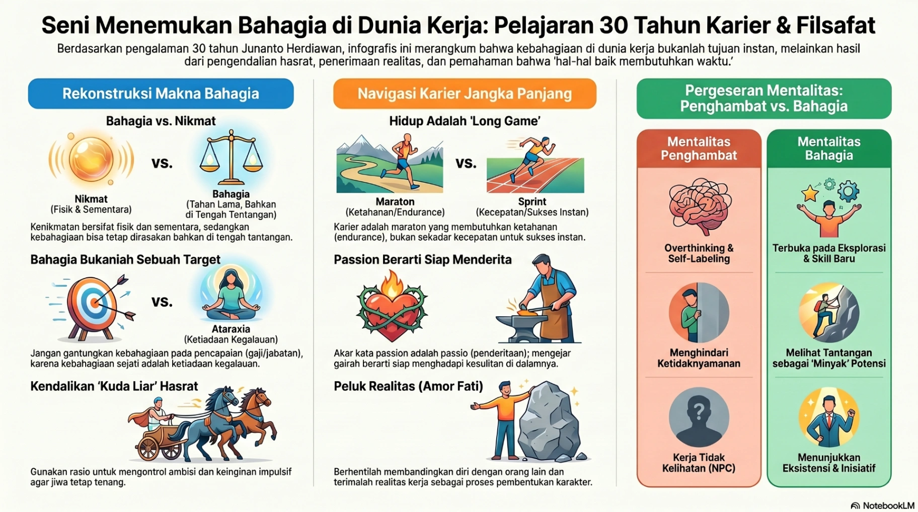 Hidup Bukan Balapan: Catatan tentang Kerja, Bahagia, dan Berdamai dengan Realita